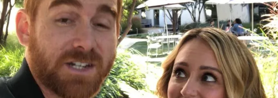 andrew santino wife