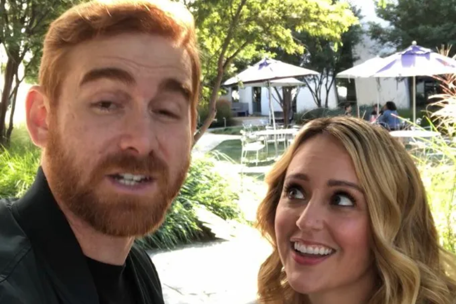 andrew santino wife